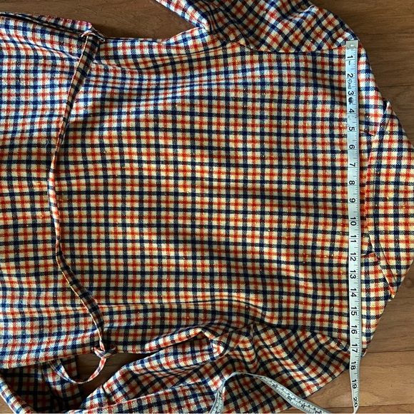 Pendleton Vintage Plaid 100% Wool Button Front Belted 49er Jacket - Picture 10 of 10